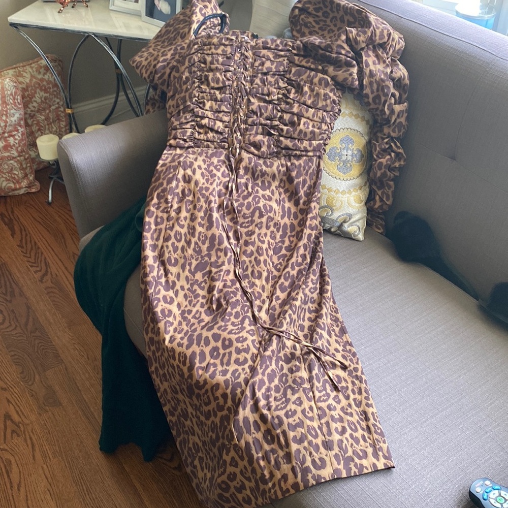 CHEETAH REVOLVE DRESS